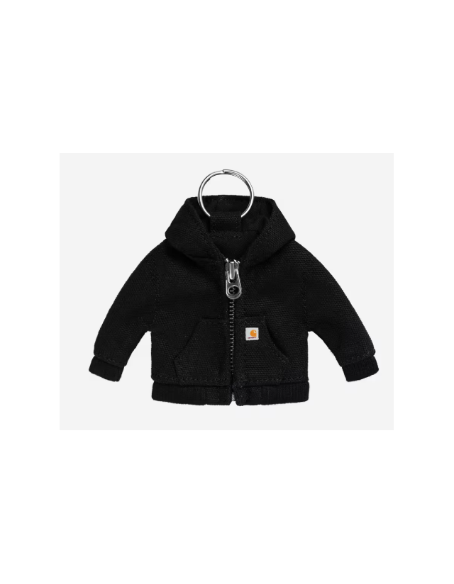 Carhartt Wip Mini Active Jacket Keychain - Black - Gadget  - Cover Photo 1