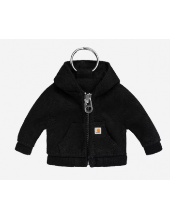 Carhartt WIP Mini active jacket keychain - Black - Gadget - Miniature Photo 1
