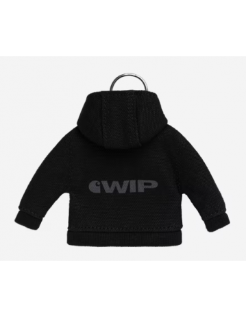 Carhartt Wip Mini Active Jacket Keychain - Black - Product Photo 2