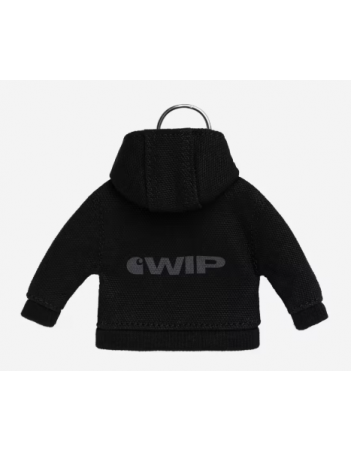 Carhartt WIP Mini active jacket keychain - Black - Gadget - Miniature Photo 2