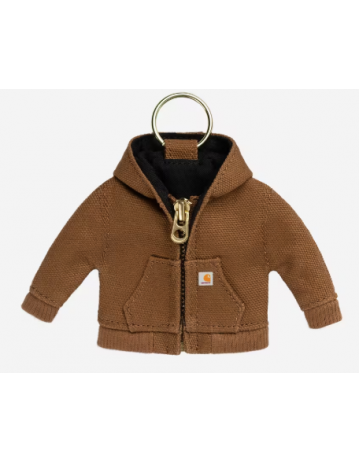 Carhartt Wip Mini Active Jacket Keychain - Hamilton Brown - Product Photo 1