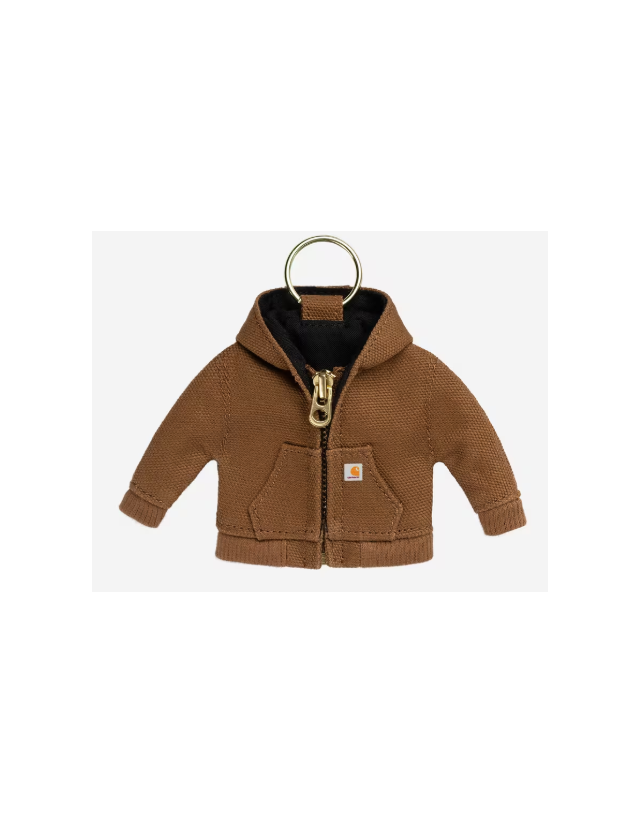 Carhartt Wip Mini Active Jacket Keychain - Hamilton Brown - Gadget  - Cover Photo 1