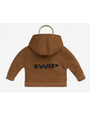 Carhartt WIP Mini active jacket keychain - Hamilton Brown - Gadget - Miniature Photo 2