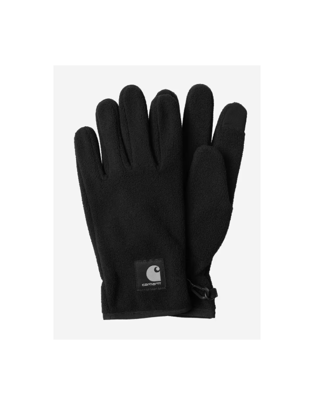 Carhartt Wip Blevin Gloves - Black - Gloves  - Cover Photo 1