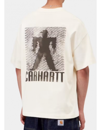 Carhartt WIP Bricky Man T-shirt - Wax stone - Herren T-Shirt - Miniature Photo 2