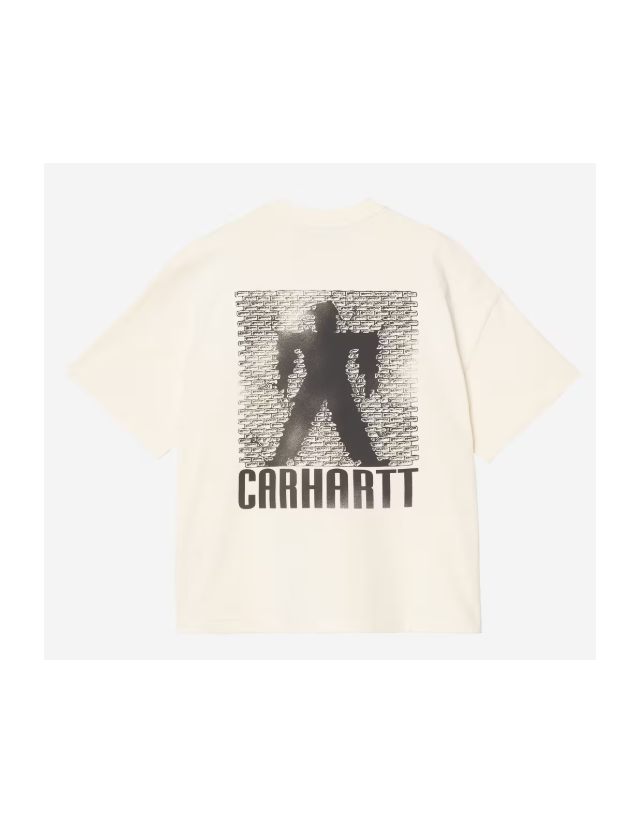Carhartt Wip Bricky Man T-Shirt - Wax Stone - Herren T-Shirt  - Cover Photo 3