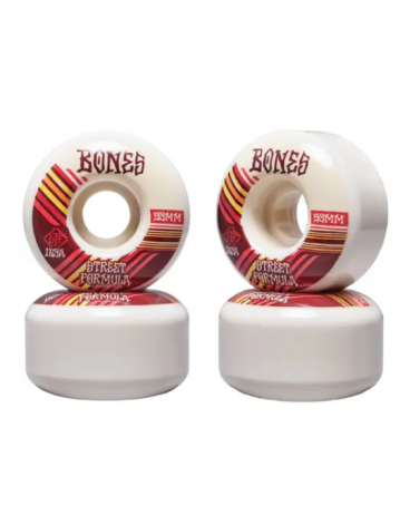 Bones Wheels Patterns Stf 103a 53mm White v4 - Product Photo 1