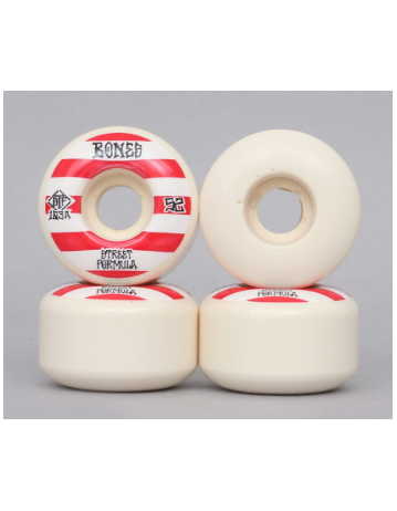 Bones Wheels Patterns Stf 103a 52mm White v4 - Product Photo 1