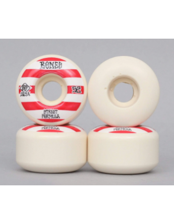 Bones Wheels Patterns STF 103A 52mm white V4 - Skateboard Wheels - Miniature Photo 1