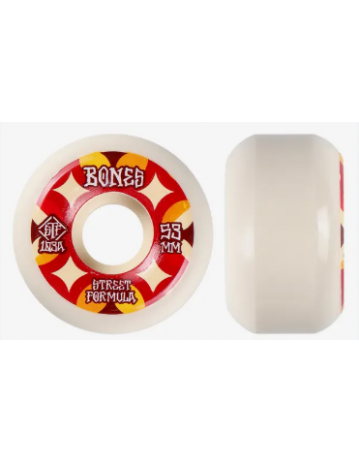Bones Wheels Patterns Stf 103a 53mm White v5 - Product Photo 1
