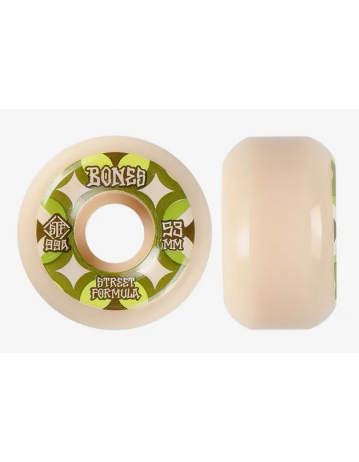 Bones Wheels Patterns Stf 99a 53mm White v5 - Product Photo 1