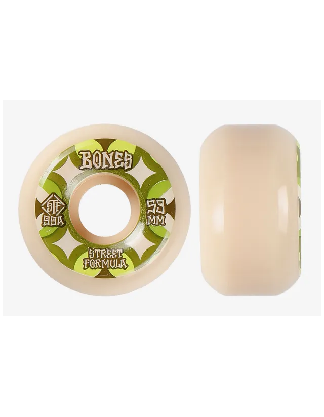 Bones Wheels Patterns Stf 99a 53mm White v5 - Roues Skateboard  - Cover Photo 1