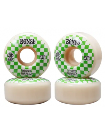 Bones Wheels Patterns Stf 99a 52mm White v3 - Product Photo 1