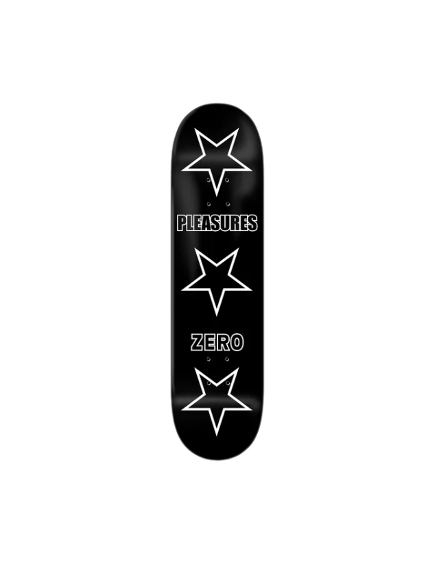 Zero X Pleasures - Stars - Skateboard Deck  - Cover Photo 1