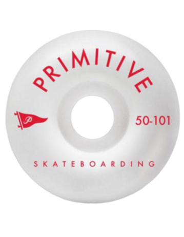 Primitive Pennant Arch Team Wheel Red 50mm - Product Photo 1