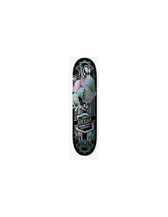 Primitive Silvas Butterfly Spectra Deck - Skateboard Deck  - Cover Photo 1