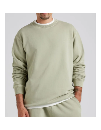 Trendsplant Essentials sunwashed Sweatshirt - Seagrass - Sweatshirt Voor Heren - Miniature Photo 1