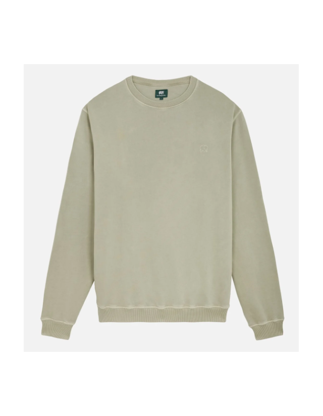 Trendsplant Essentials Sunwashed Sweatshirt - Seagrass - Sweatshirt Voor Heren  - Cover Photo 2