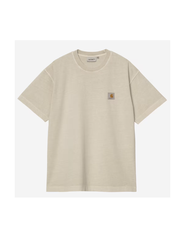 Carhartt Wip Vista T-Shirt - Fleur De Sel - T-Shirt Homme  - Cover Photo 1