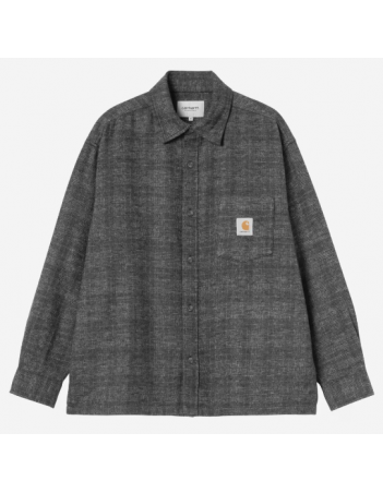 Carhartt WIP L/S Bagley check - Black - Chemise Homme - Miniature Photo 1