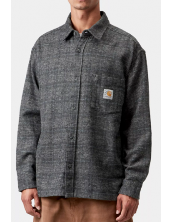 Carhartt WIP L/S Bagley check - Black - Chemise Homme - Miniature Photo 2