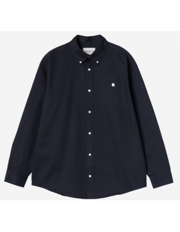 Carhartt Wip L/S Og Madison Shirt - Dark Navy - Product Photo 1
