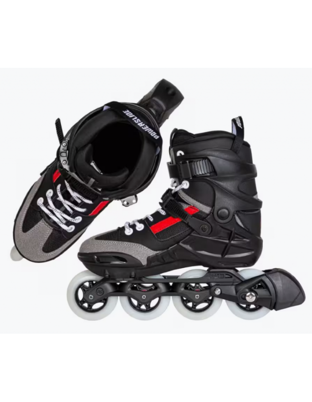 Powerslide Phuzion Mercury 80 - Grey / Black - Fitness Skeelers  - Cover Photo 2