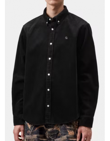 Carhartt Wip Madison Cord Shirt - Soot - Product Photo 1