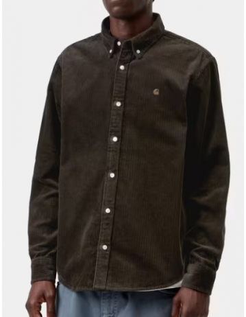 Carhartt Wip Madison Cord Shirt - Tobacco - Product Photo 1