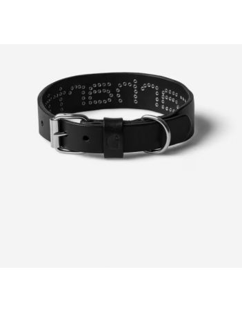 Carhartt WIP Script Studs Dog Collar - Black - Gadget - Miniature Photo 2